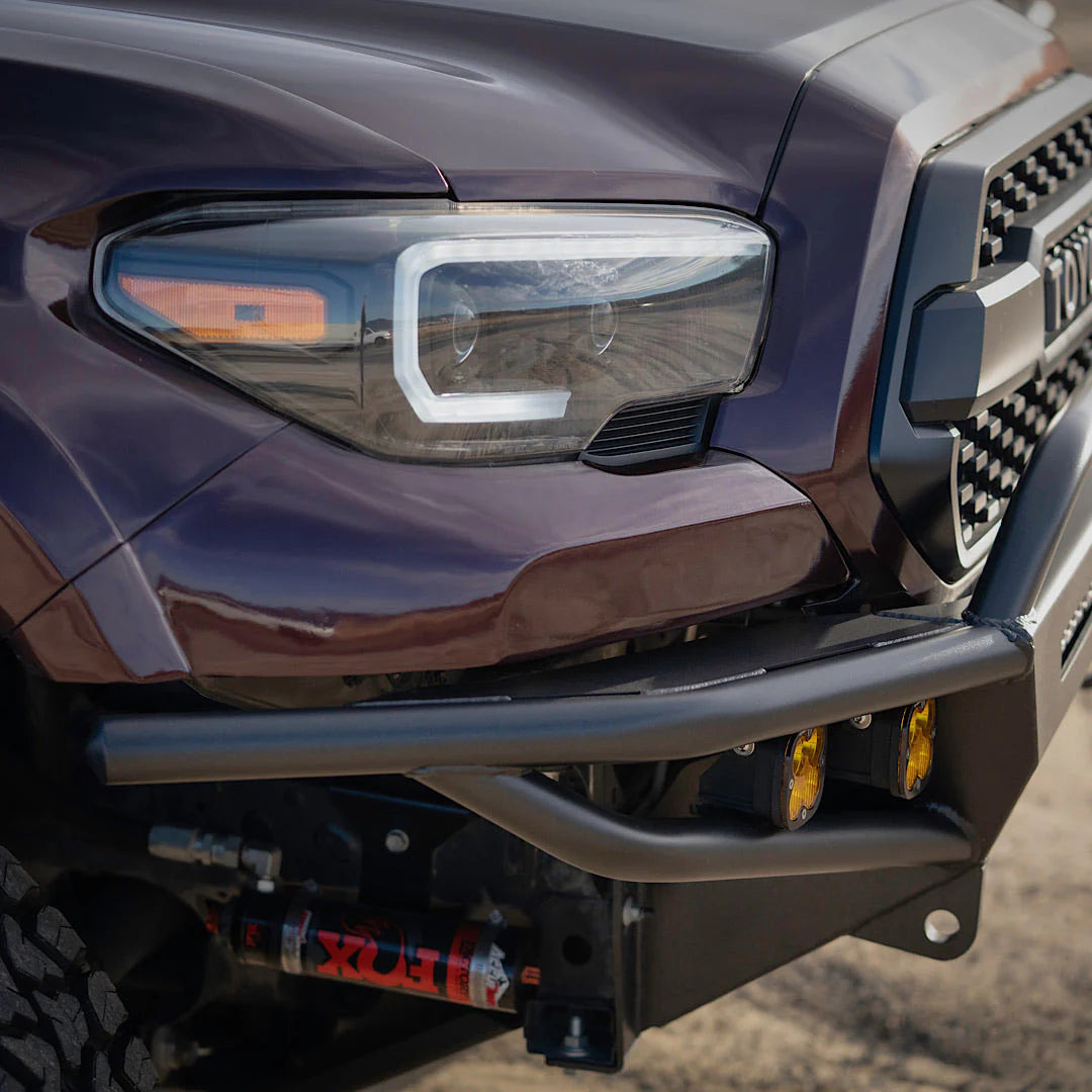 C4 FABRICATION | Tacoma 3rd Gen 2016-2023 Hybrid Front Bumper w/ Mid Height Bull Bar