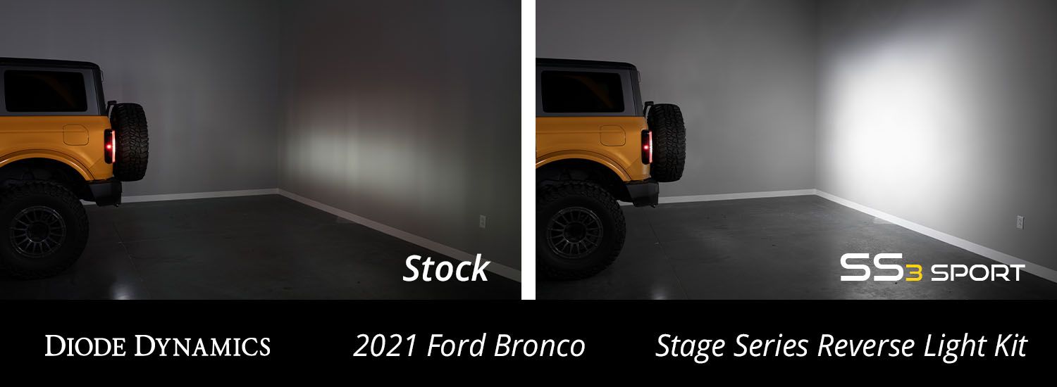 DIODE DYNAMICS | Ford Bronco 2021-2025 Stage Series Reverse Light Kit