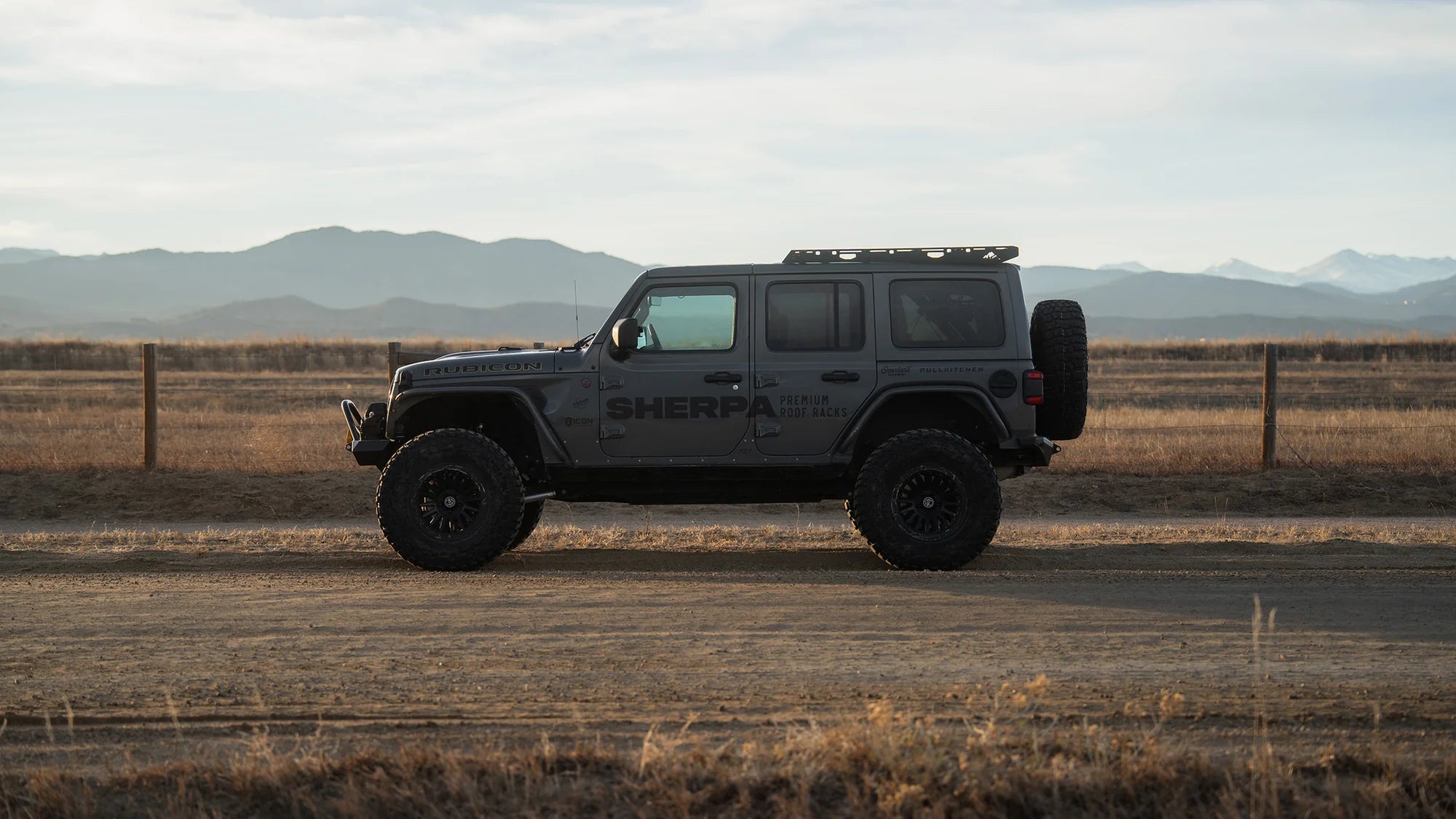 SHERPA EQUIPMENT | Jeep Wrangler JLU (2018-2026) The JLU QDHD Half Rack (178844)
