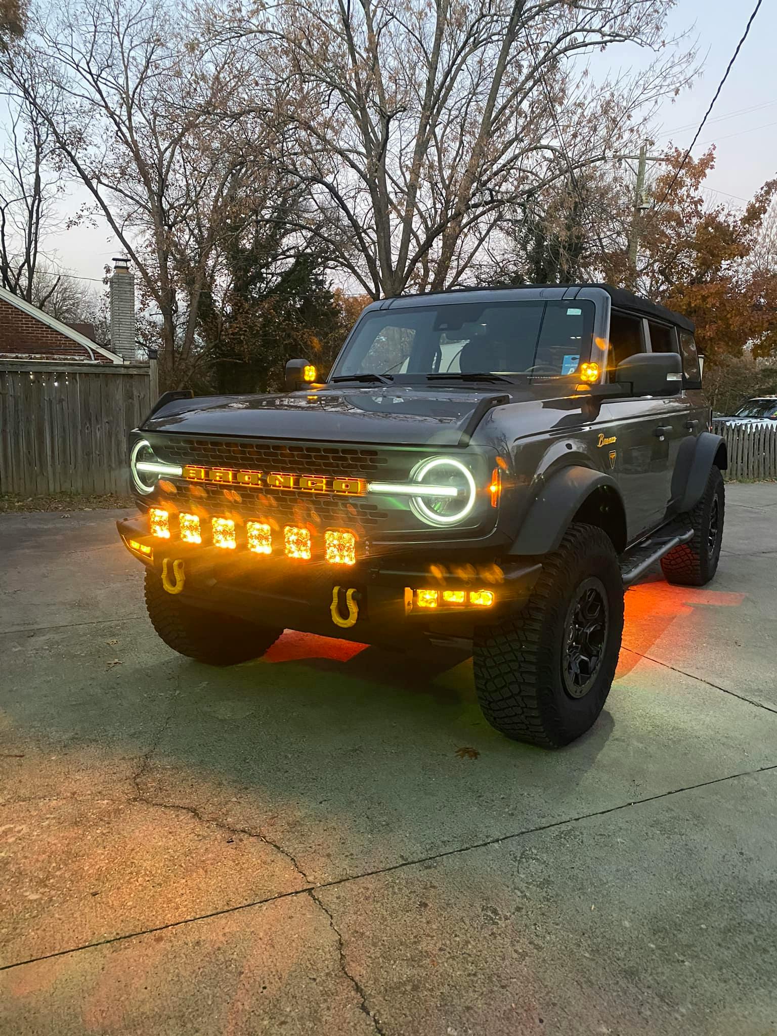 DIODE DYNAMICS | Ford Bronco 2021-2025 Stage Series SS3 Backlit Ditch Light Kit