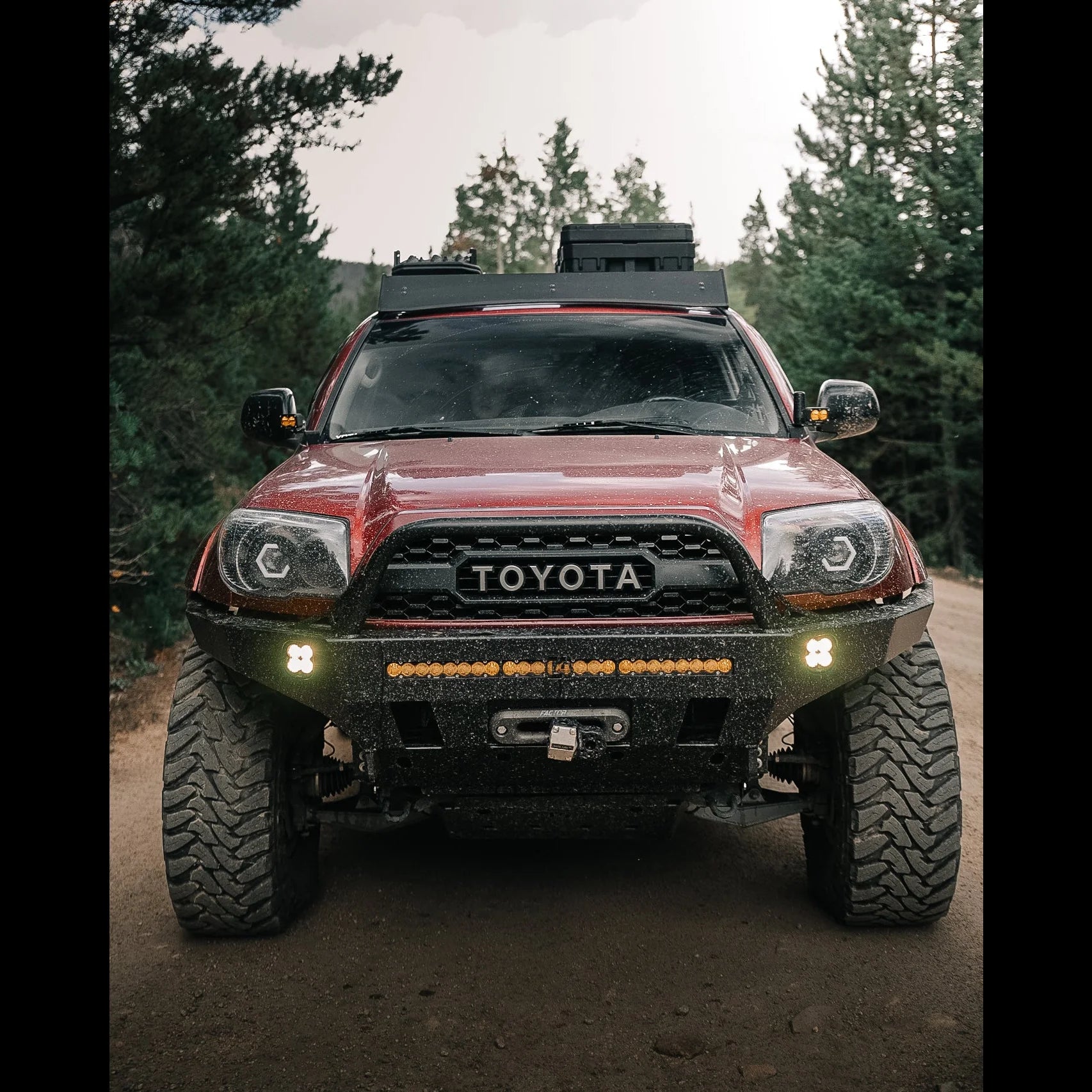 C4 FABRICATION | 4Runner 4th Gen 2003-2009 Overland Series Front Bumper