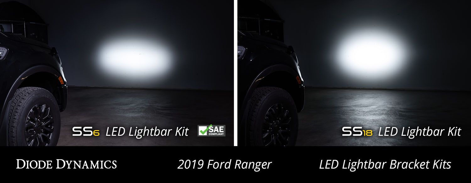 DIODE DYNAMICS | Ford Ranger 2019-2021 Stage Series LED Lightbar Kit