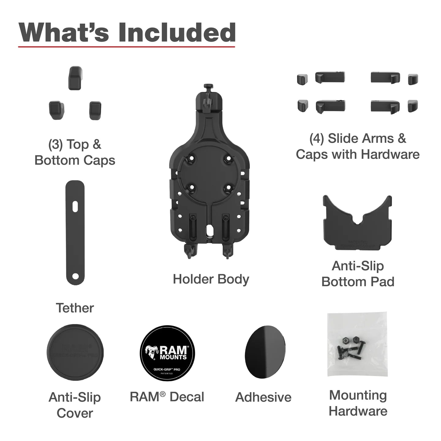 RAM MOUNTS | RAM Quick-Grip Pro Phone Holder