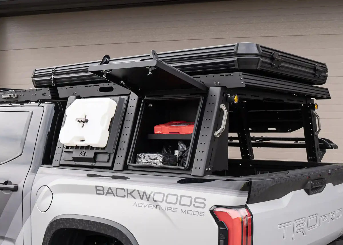 BACKWOODS ADVENTURE MODS | Tundra Overland Bed Rack Storage Box (5000-3015)
