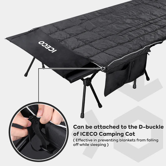 ICECO | Camping Blanket, Sustainable Insulated Outdoor Blanket