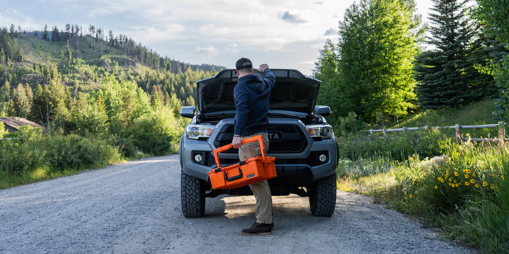 DECKED | Roadside Emergency OS Kit AKA the “Oh Sh*t” Kit (A0132-ROAD-ORG)