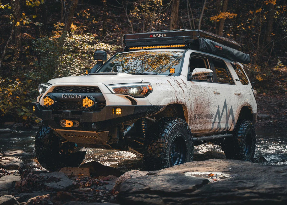 BACKWOODS | 4Runner 5th Gen 2010-2024  Hi-Lite Overland Front Bumper No Bull Bar (BWT4R5-103XXBBB)