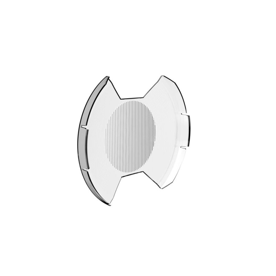 KC HILITES | SlimLite 8" LED - Light Shield - SAE Driving - Clear (5209)