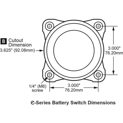 BLUE SEA SYSTEMS | Battery Selector Switch (146071)