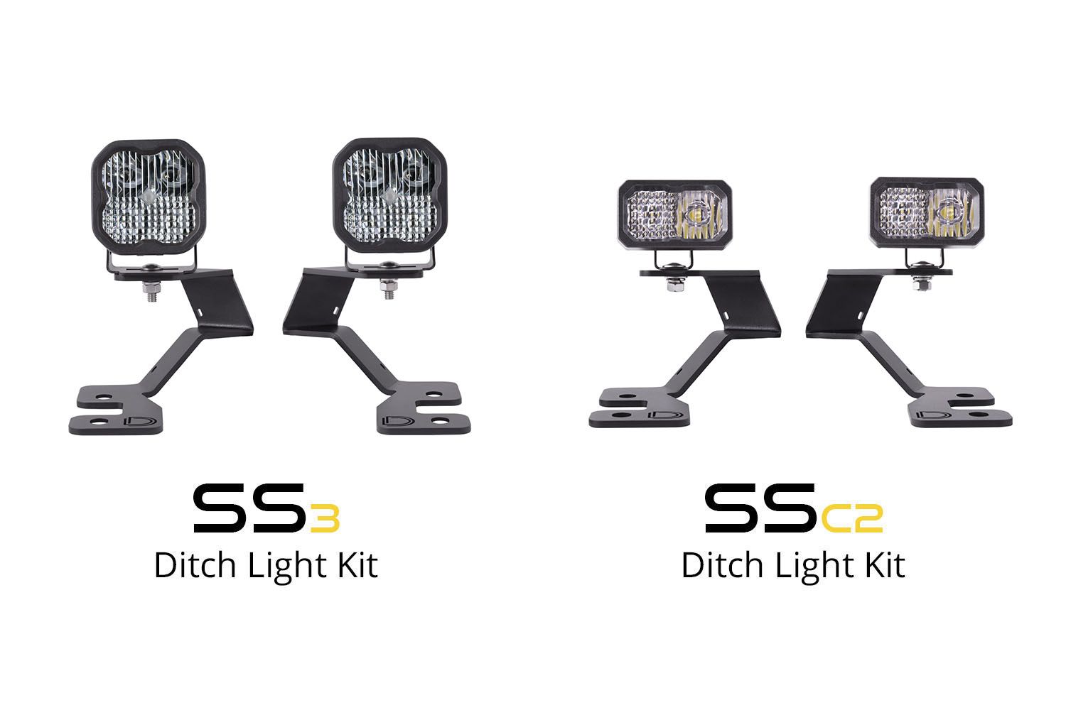 DIODE DYNAMICS | Ford Bronco Sport 2021-2025 Stage Series Backlit Ditch Light Kit