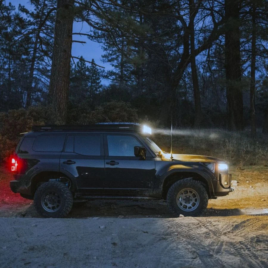 KC HILITES | Platform One Roof Rack with 360° Lighting - Landcruiser 2024-2026 (AK-92301A)