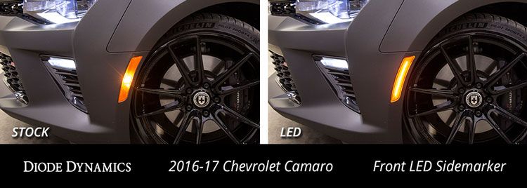 DIODE DYNAMICS | Chevrolet Camaro 2016-2024 LED Sidemarkers (Set)