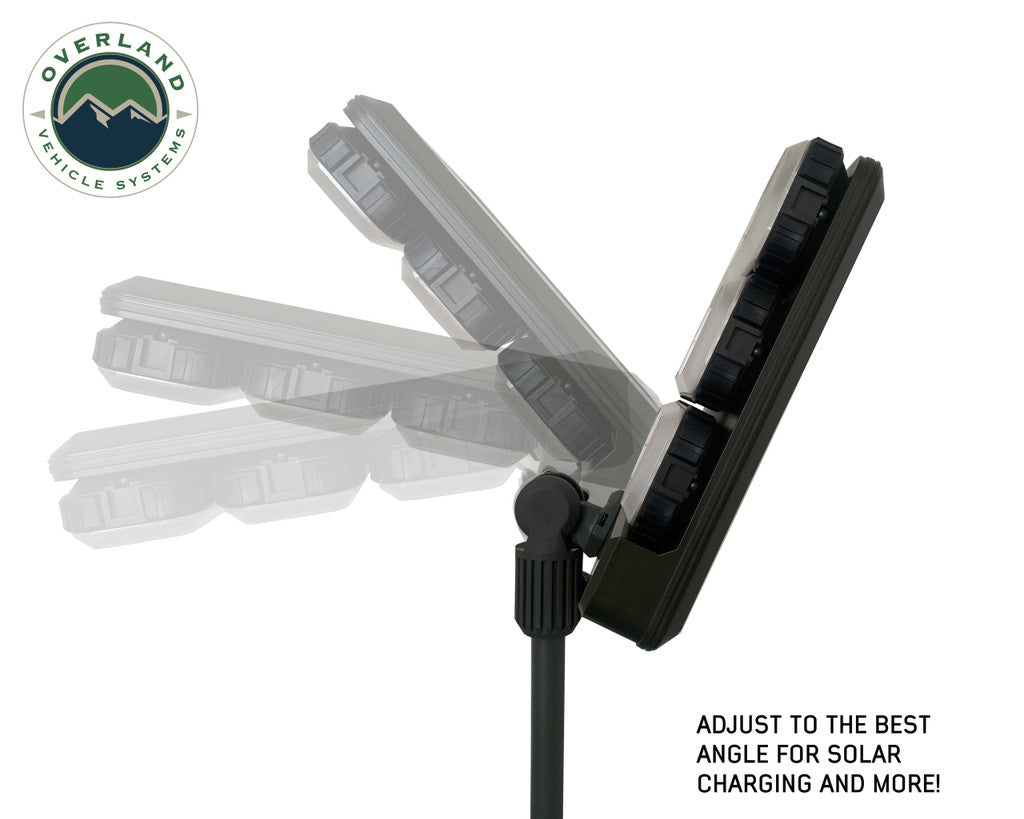 OVERLAND VEHICLE SYSTEMS | Wild Land Encounter Solar Powered Camping Light With Removable Light Pods (15059901)