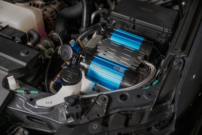 RAGO FABRICATION | 4Runner 6th Gen (2025 - Present) Under-Hood Air Compressor Mount (AC7110700NA)
