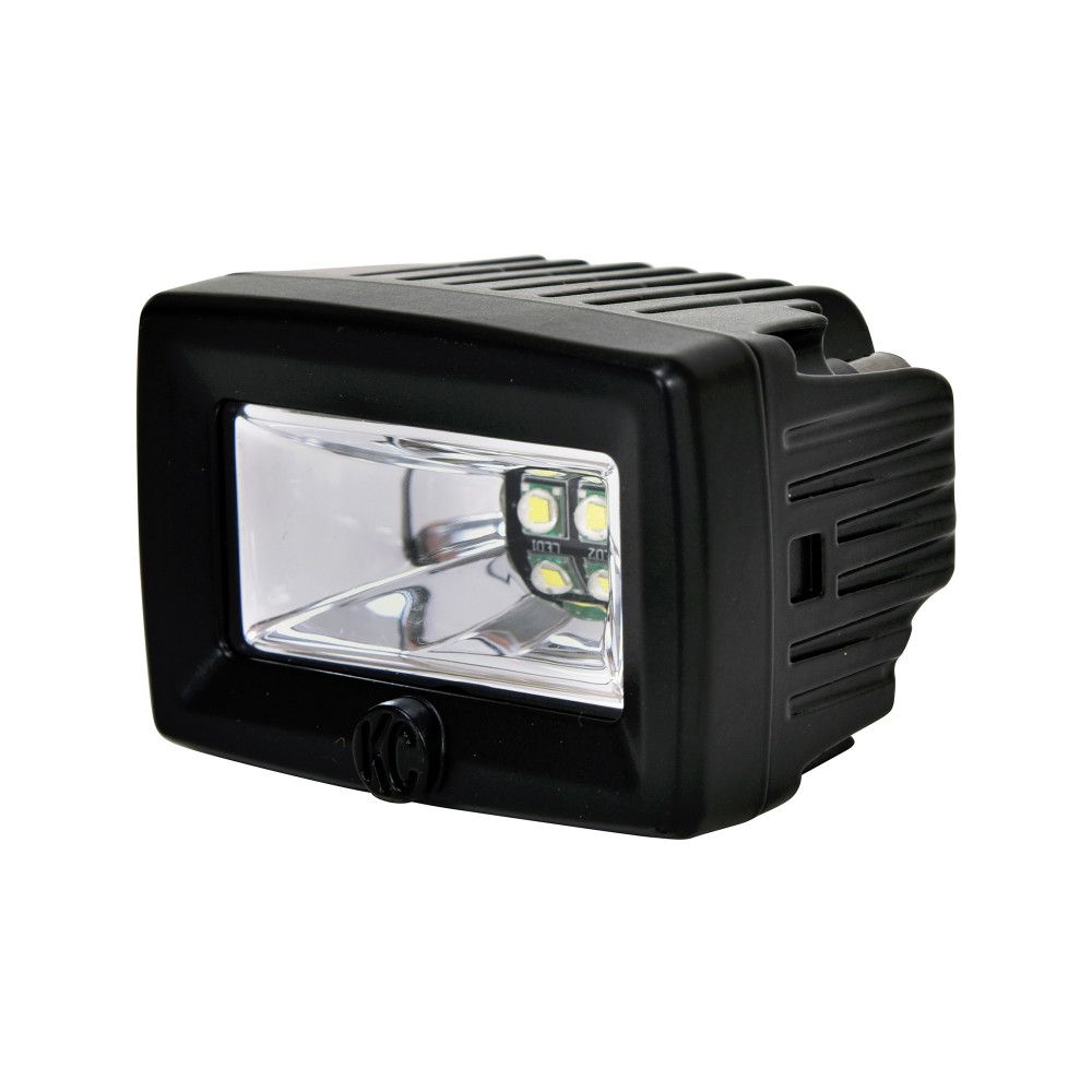 KC HILITES | 2" C-Series C2 LED 2 Light System  Backup 20W Flood Beam (0519)