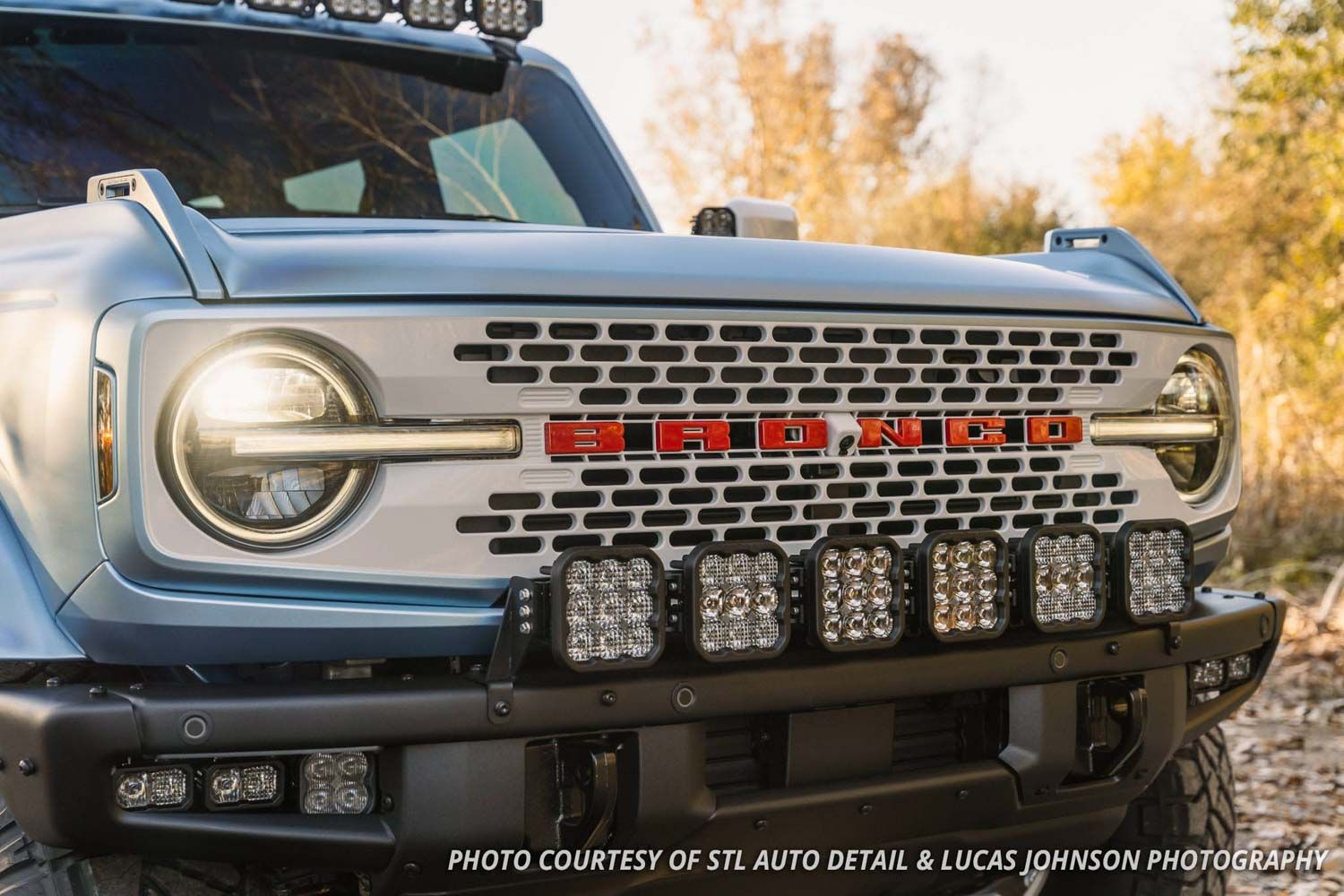 DIODE DYNAMICS | SS5 Grille CrossLink Lightbar Kit for 2021-2025 Ford Bronco (w/ Steel Bumper)