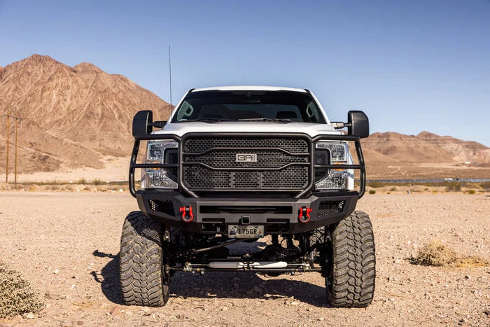 BODY ARMOR 4X4 | Ford F-550 & F-450 & F-350 & F-250 Super Duty 2017-2022 Ambush XT Front Bumper Non-Winch (FD-20341)