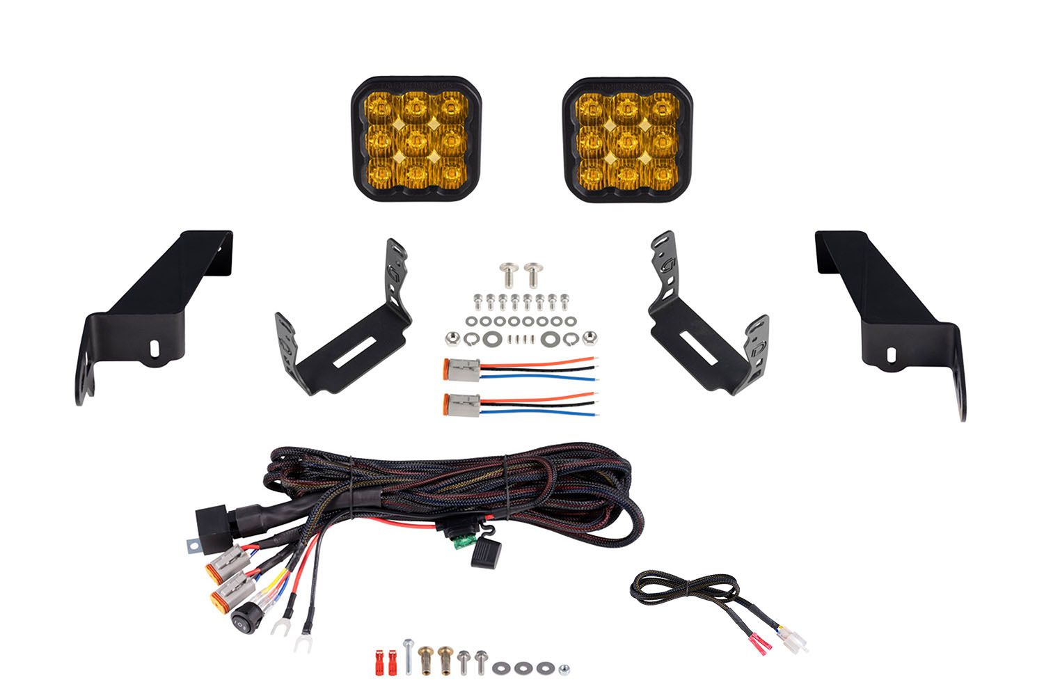 DIODE DYNAMICS | Jeep Gladiator 2020-2024 SS5 Bumper LED Pod Light Kit