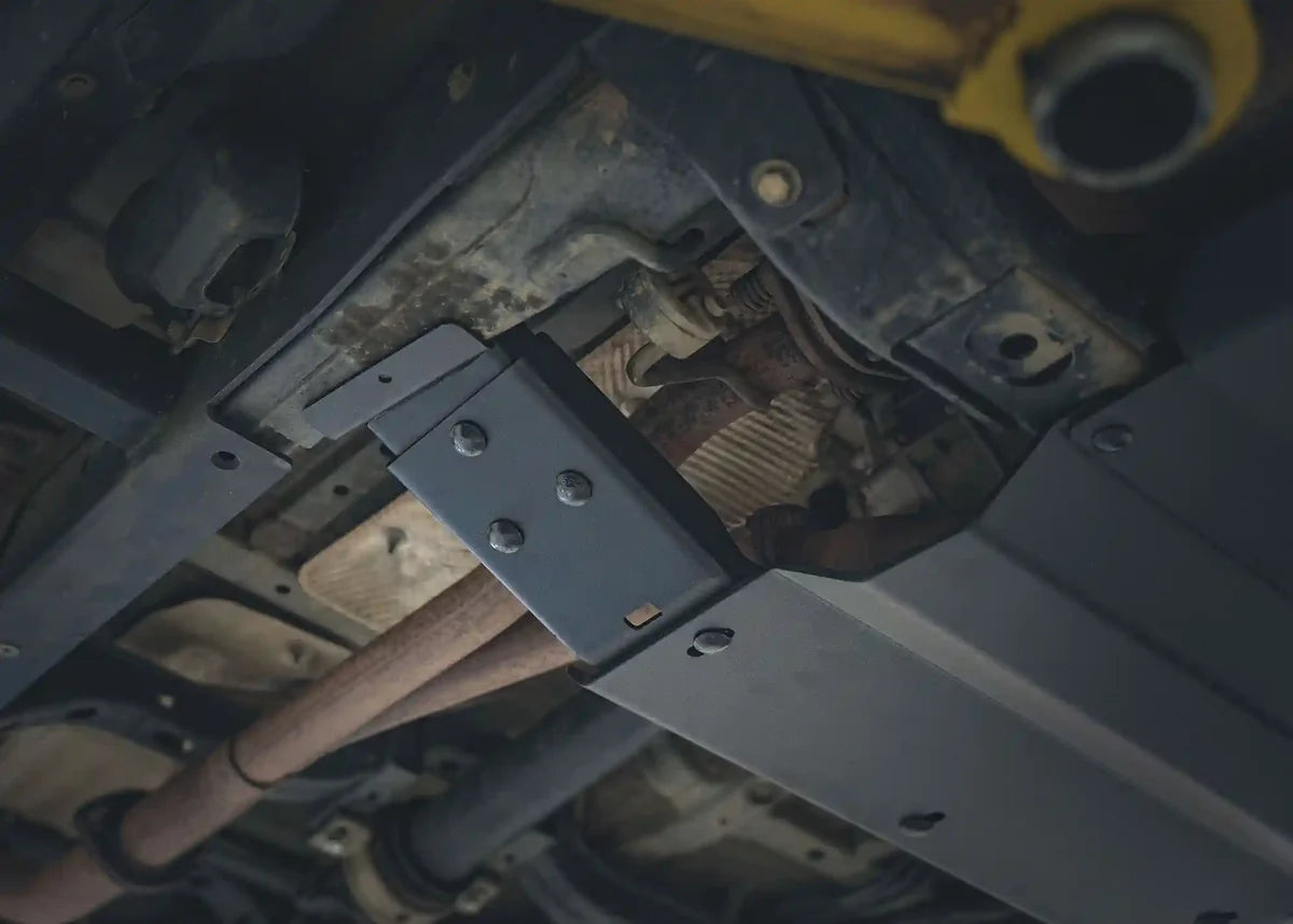 BACKWOODS ADVENTURE MODS | Tacoma 3rd & 2nd Gen (2005-2023) Full Aluminum Skid Plate System (BWTT3A-8710)