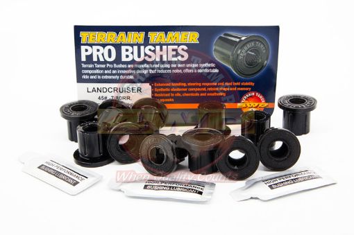 TERRAIN TAMER | Land Cruiser 40 Series FJ45/HJ45 Up To 7/1980 Pro Bushings Shackle Synthetic (BK4P)