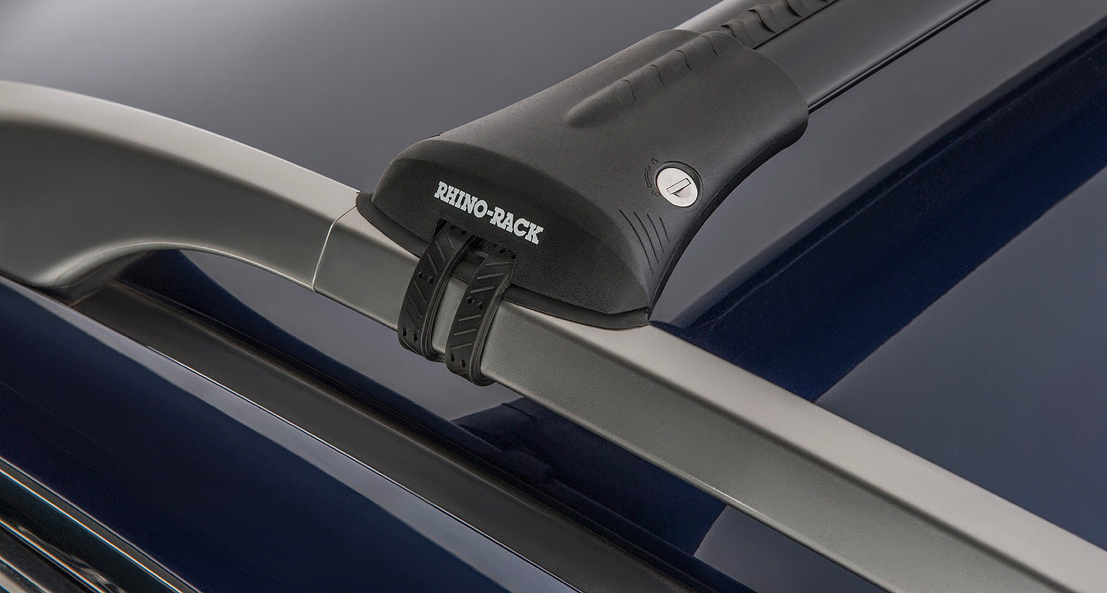 RHINO RACK | Vortex StealthBar Black 2 Bar Roof Rack (JA7973)
