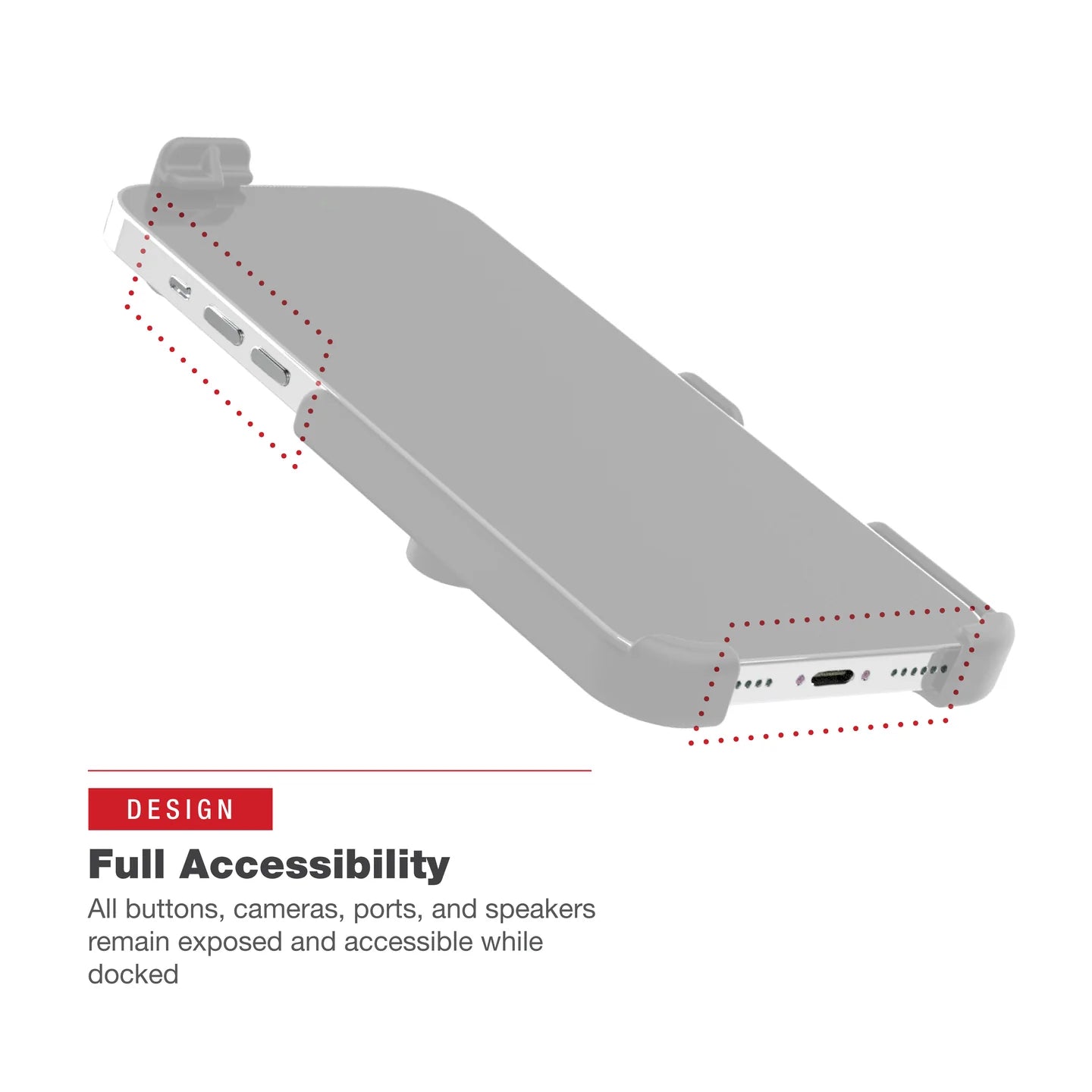 RAM MOUNTS | RAM Form-Fit Holder for Apple iPhone 15 Pro Max