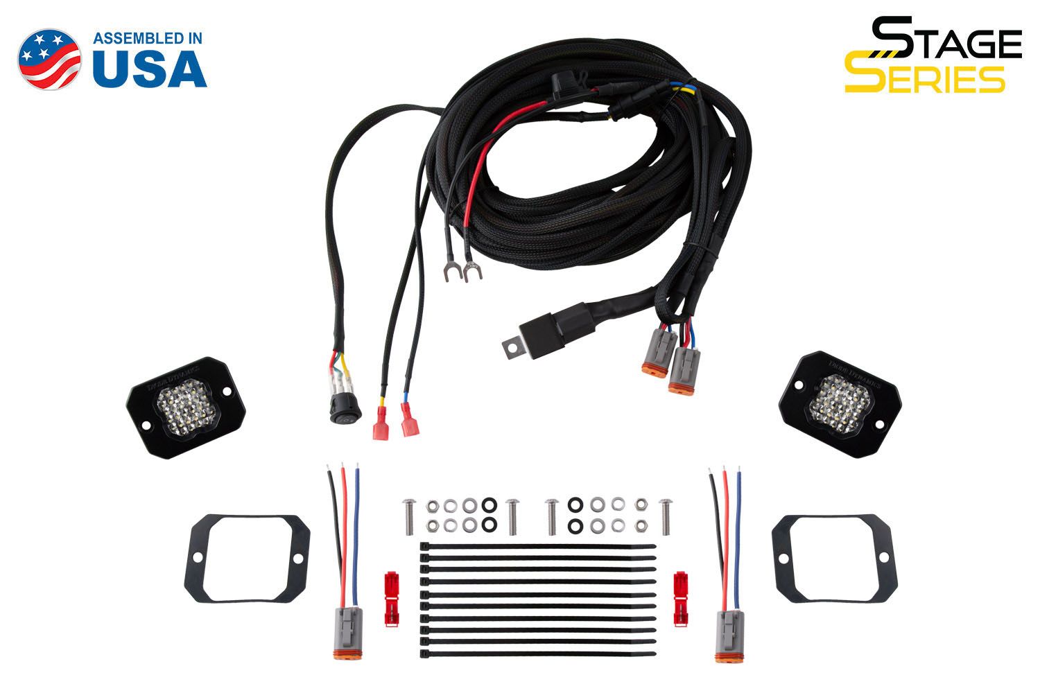 DIODE DYNAMICS | Stage Series Flush Mount Reverse Light Kit