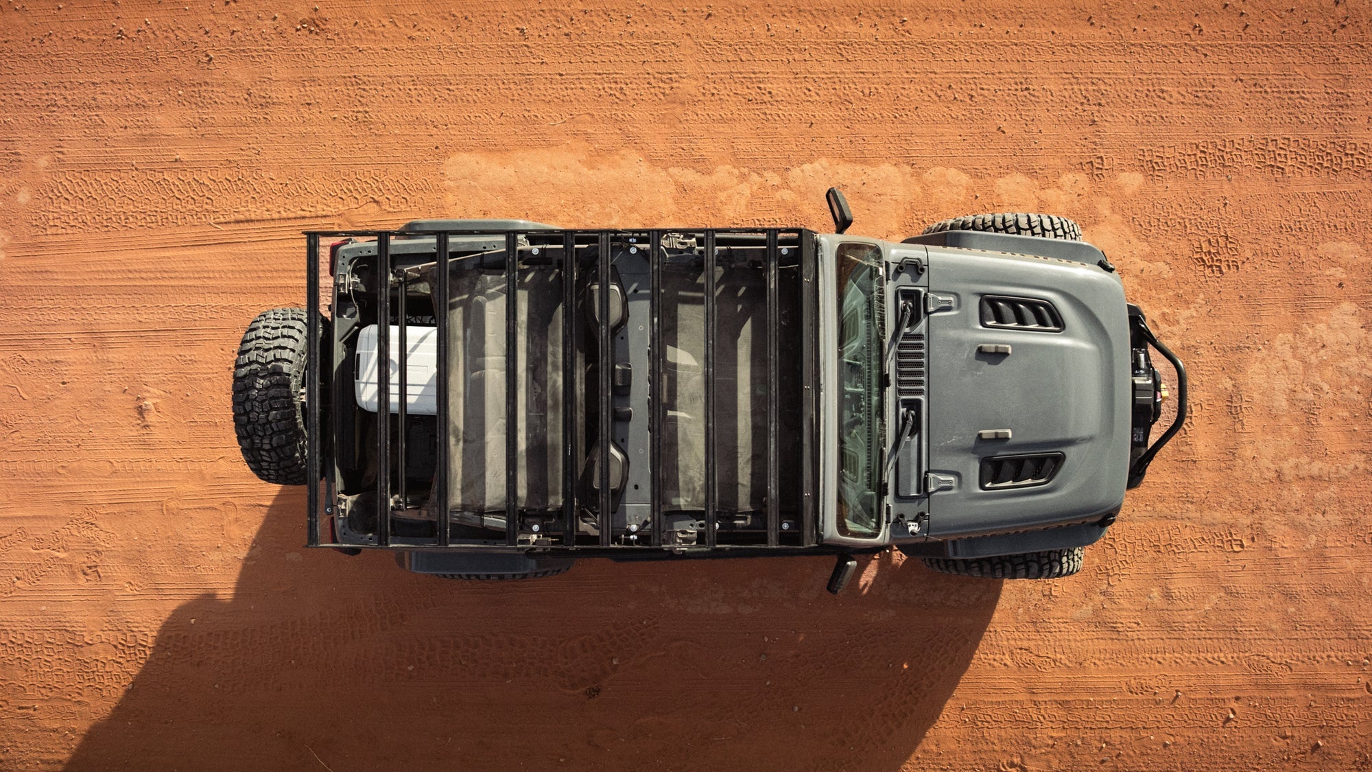 SHERPA EQUIPMENT | Jeep Wrangler JLU (2018-2026) The Jeep Wrangler JLU QDHD Roof Rack (172844)
