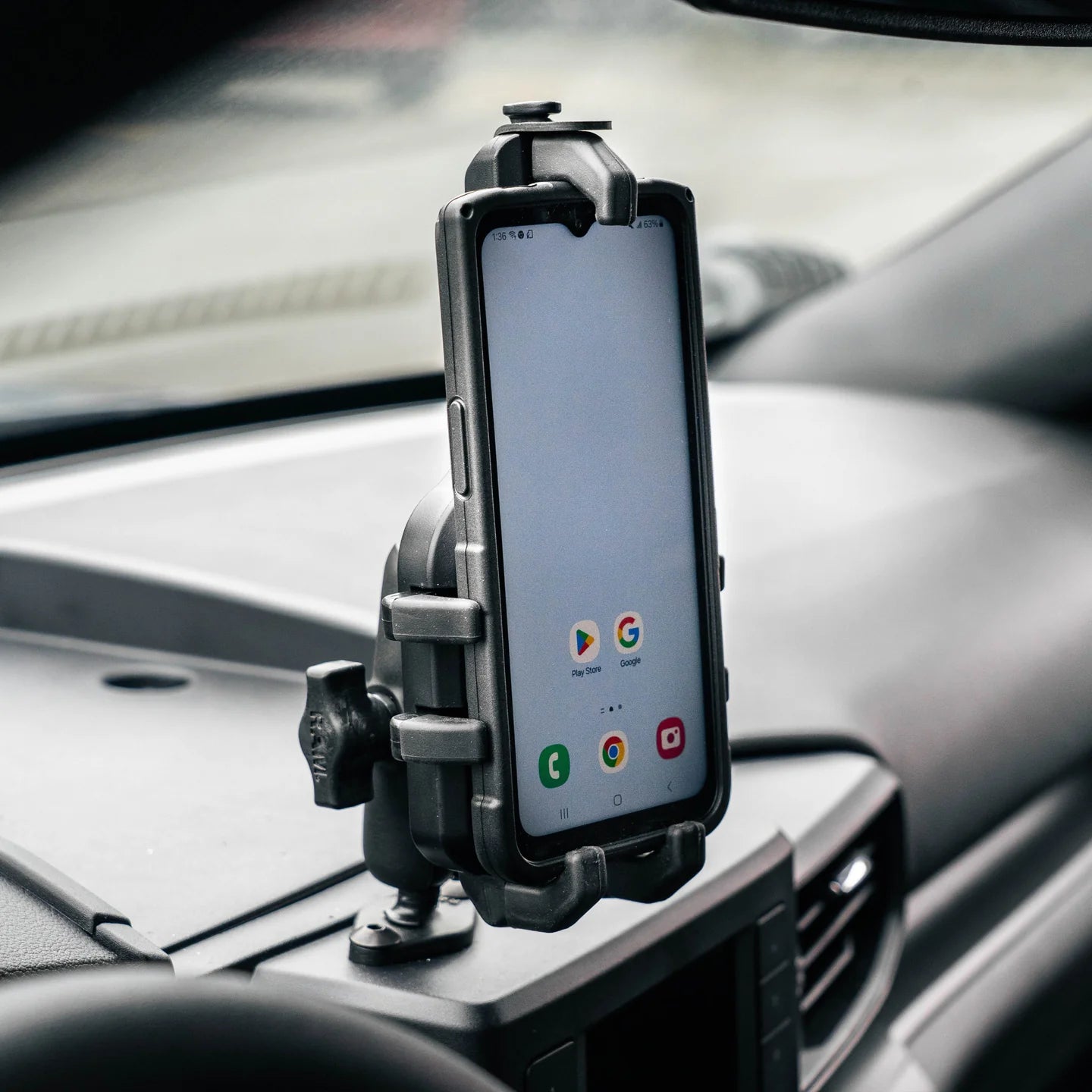 RAM MOUNTS | RAM Quick-Grip Pro Phone Holder with Ball
