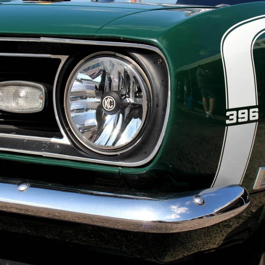 KC HILITES | 7" Gravity LED DOT Headlight - Driving Beam - Pair - Universal / 97-06 Jeep TJ (42361)