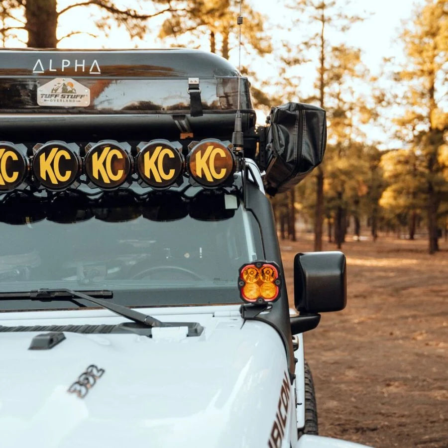KC HILITES | Gravity Titan Overhead Light Bar for Jeep Wrangler 392 & Gladiator Mojave 2020-2026 (AK-91426)