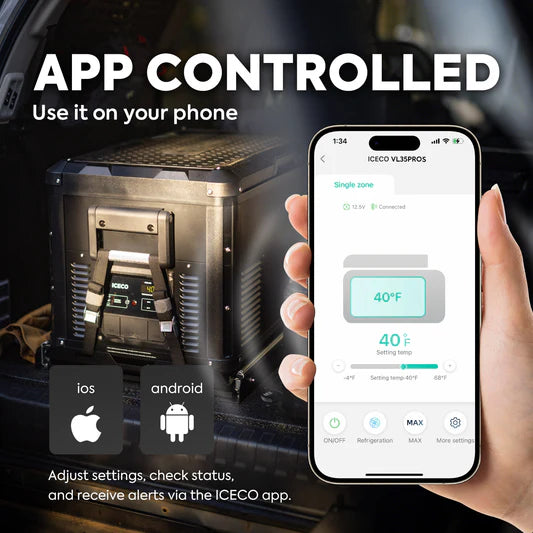 ICECO | 37QT VL35ProS Single Zone Portable Fridge Freezer