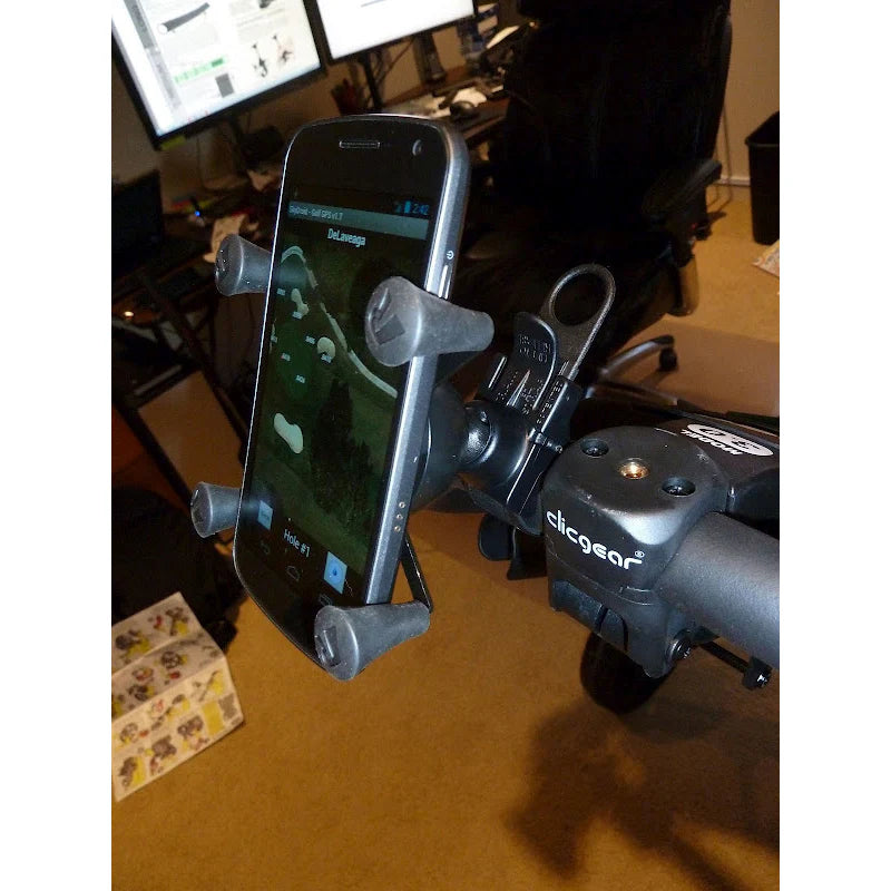 RAM MOUNTS | RAM X-Grip Phone Mount with RAM EZ-Strap Rail Mount