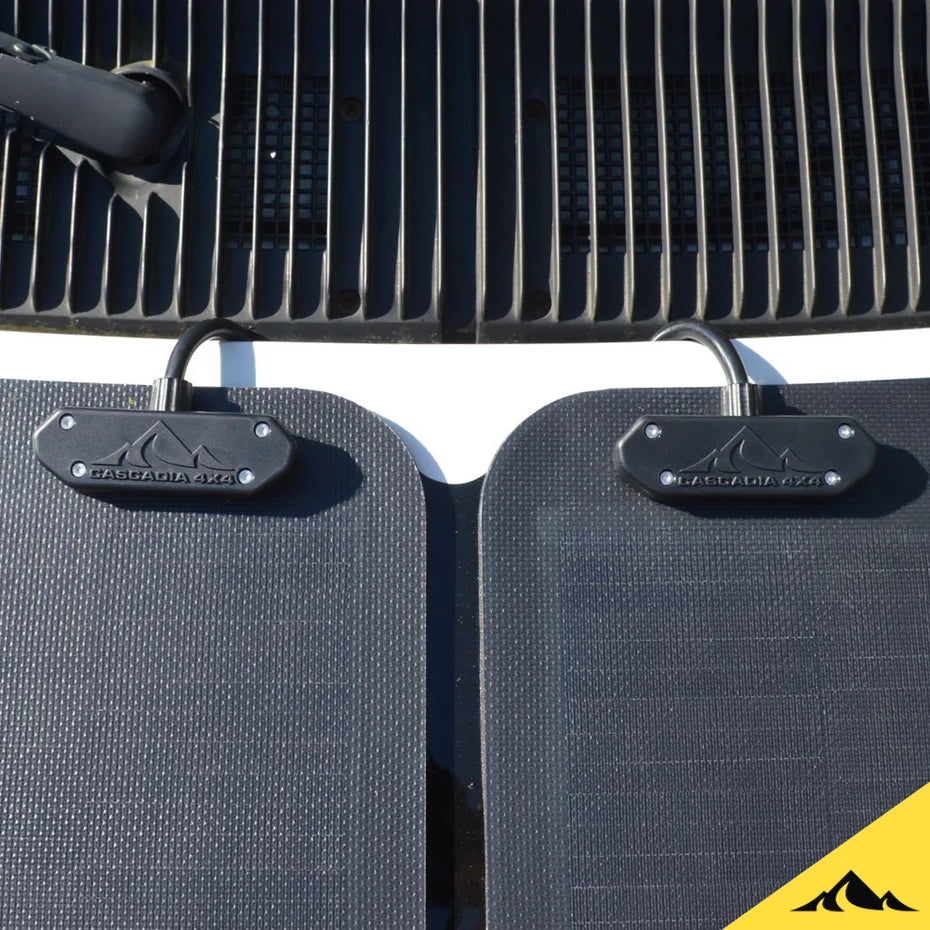 CASCADIA 4X4 | Ford Econoline (1992-2025) Hood Solar Panel VSS System 2.0