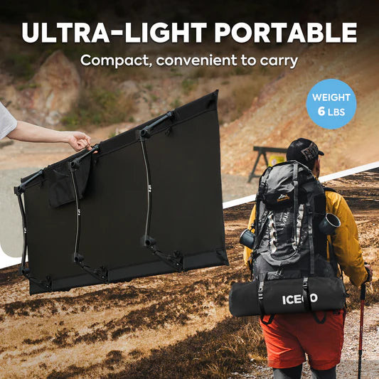 ICECO | Portable L Size Camping Cot | ICECO Outdoor