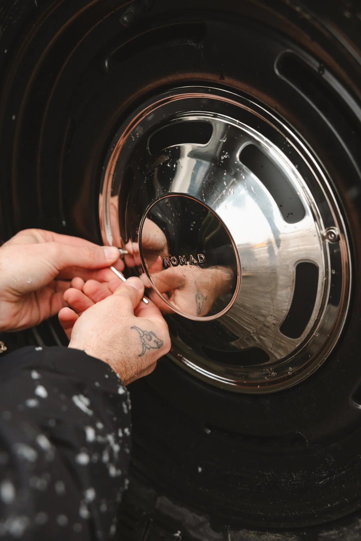 NOMAD WHEELS | 504 Field Satin Black (N504SB-67055-12)