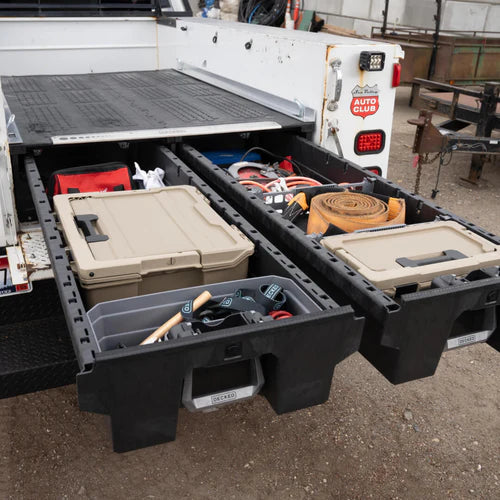 DECKED | Drawer System + Premium Accessory Pack for Ford Service Body (All Models) 1997-2026