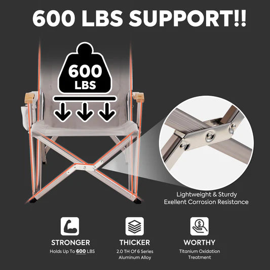 ICECO | Hi1600 High-back Camping Chair