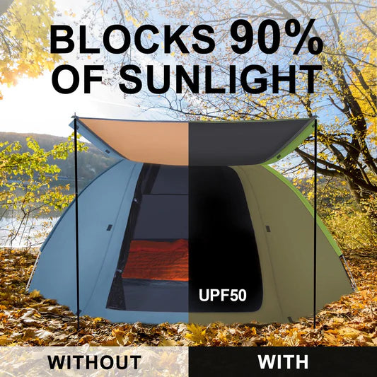 ICECO | All Season 4 People Camping Tent With 10°F Sleeping Bag