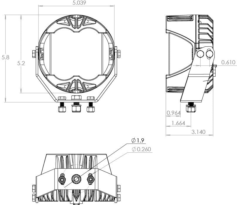 BAJA DESIGNS | LP4 Pro LED Auxiliary Light Pod Pair Universal