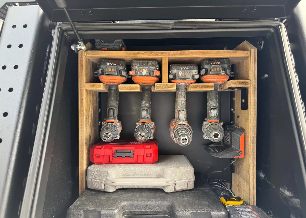 BACKWOODS ADVENTURE MODS | Tundra Overland Bed Rack Storage Box (5000-3015)