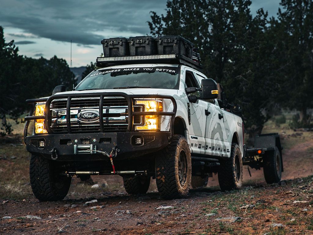 FRONT RUNNER | Ford Super Duty F-250 & F-350 1999-Current Slimline II Roof Rack Kit Low Profile (KRFF010T)