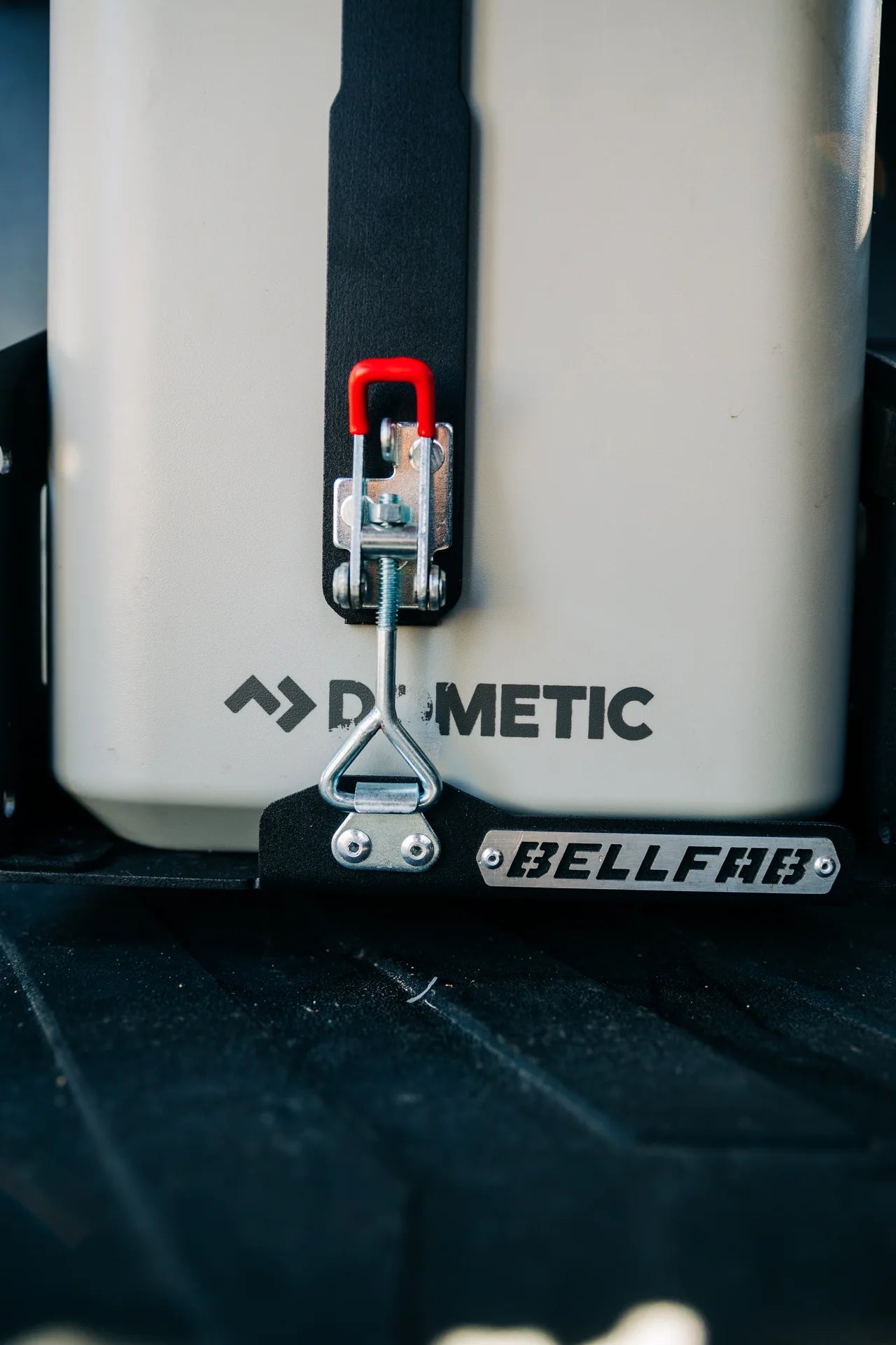 BELLFAB | Dometic Go Water Jug Mount With SideChick Storage Caddy