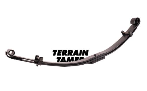 TERRAIN TAMER | Land Cruiser FJ 40 Leaf Spring Rear Parabolic Raised 50MM 0-400Kg (TLC300P)