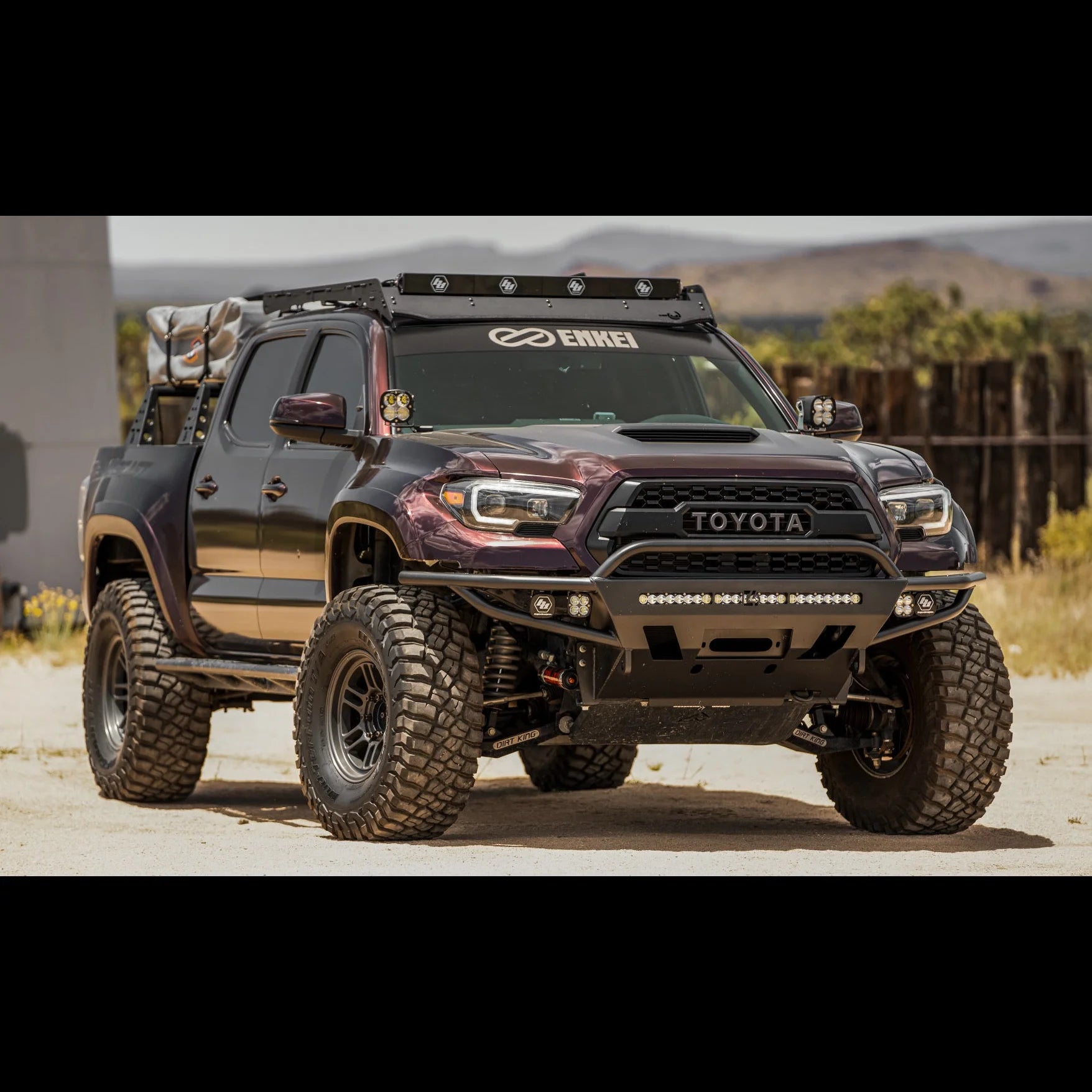 C4 FABRICATION | Tacoma 3rd Gen 2016-2023 Hybrid Front Bumper w/ Mid Height Bull Bar