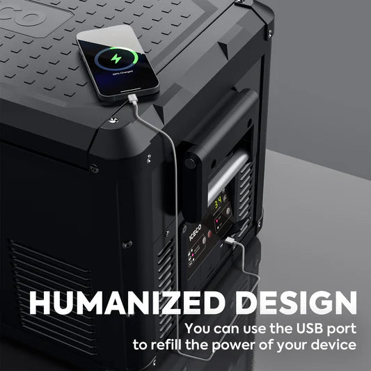 ICECO | 63.4QT VL60ProS Single Zone Portable Fridge Electric Cooler