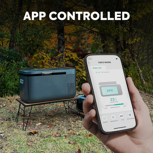 ICECO | 21QT GO20 Dual Zone Portable Fridge Car Freezer