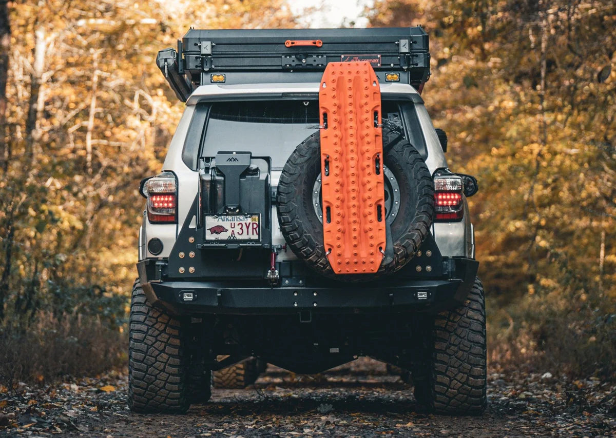 BACKWOODS ADVENTURE MODS | 4Runner 5th Gen 2014-On Hi-Lite High Clearance Dual Swing Out Rear Bumper (BWT4R5-209155B)