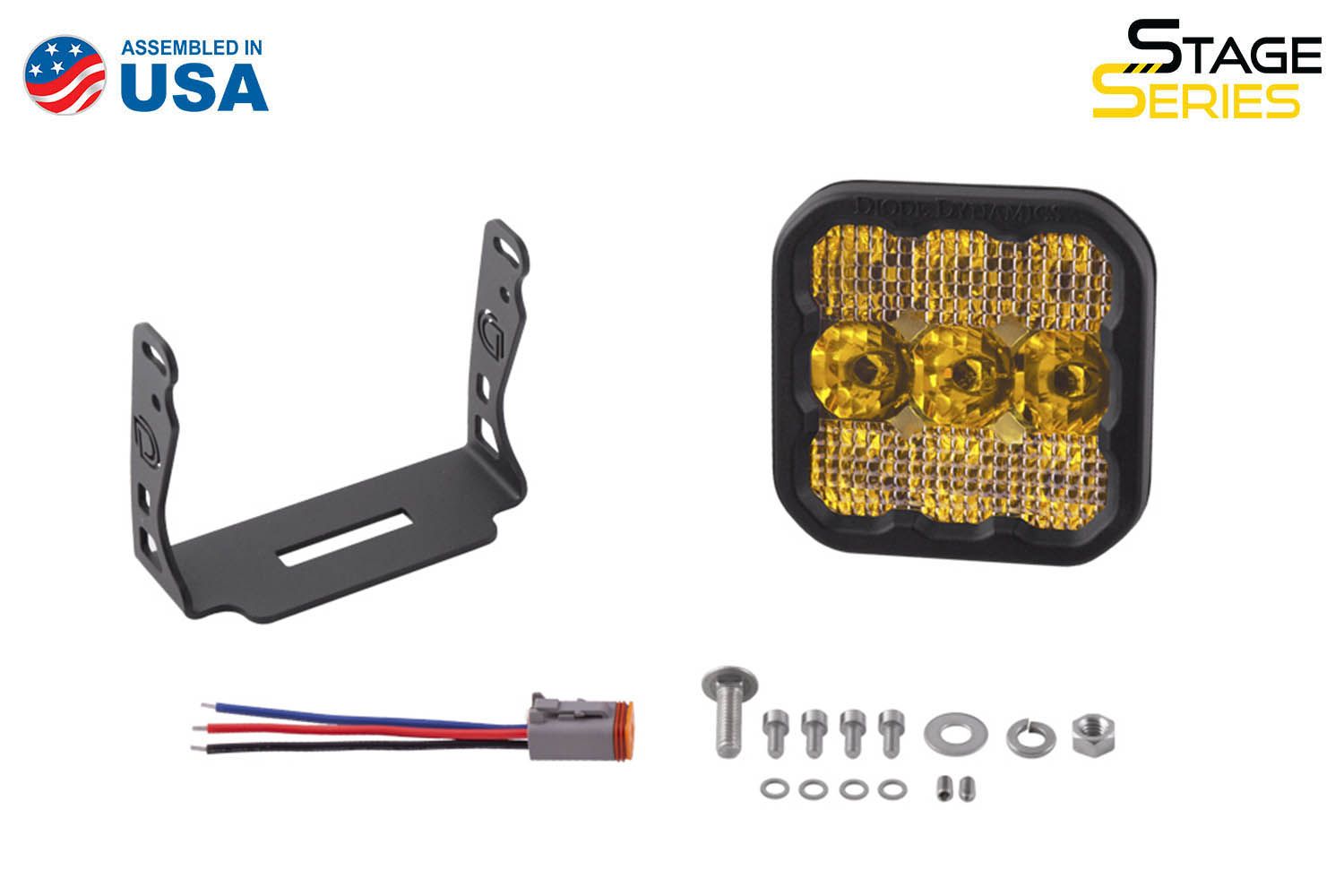 DIODE DYNAMICS | SS5 Yellow Pro LED Pod (One)