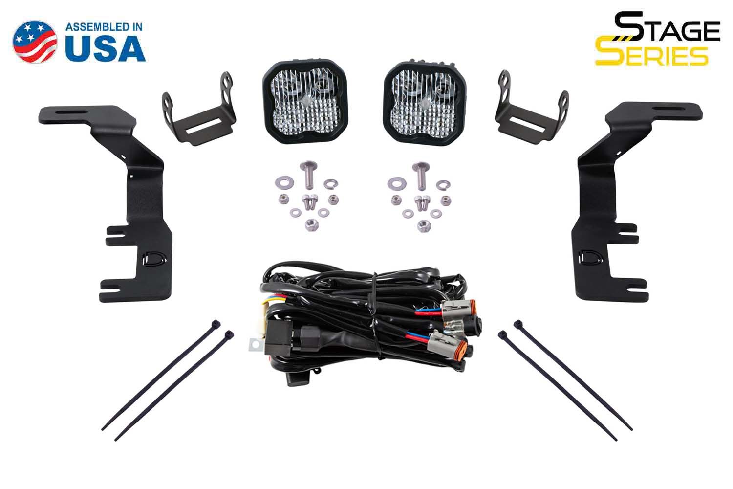 DIODE DYNAMICS | GMC Canyon 2015-2022 Stage Series Backlit Ditch Light Kit